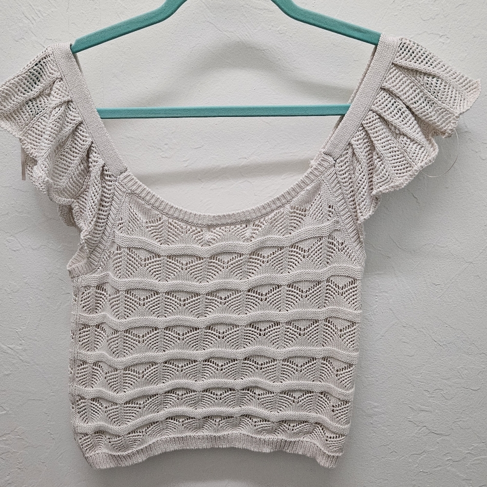 Jessica simpson sweater long crop top